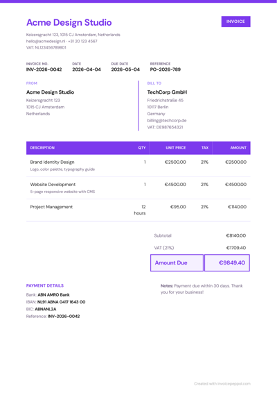 Accent Stripe — Lilac