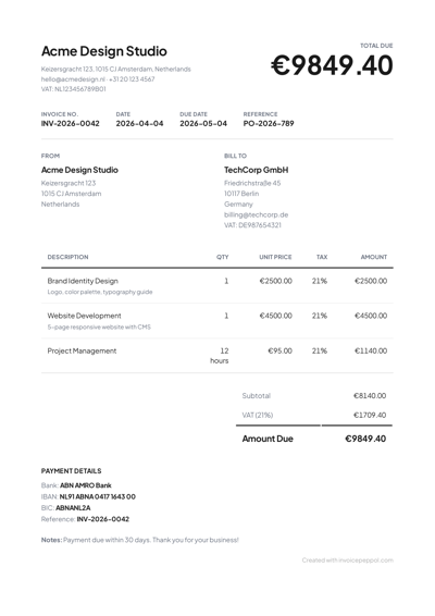 Big Number — Monochrome