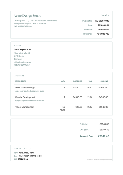 Bordered Elegant — Sage