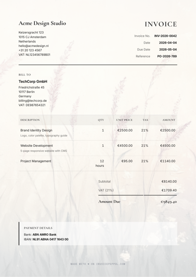 Pink Grasses · Faded Wash