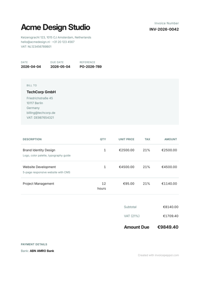 Modern Clean — Sage