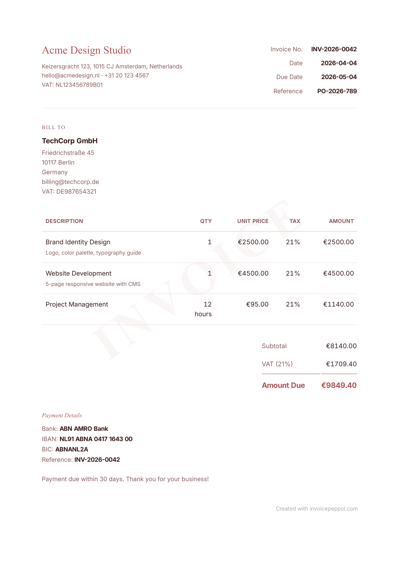 Watermark Text — Rose