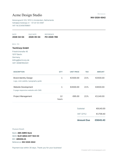 Serif Minimal — Teal