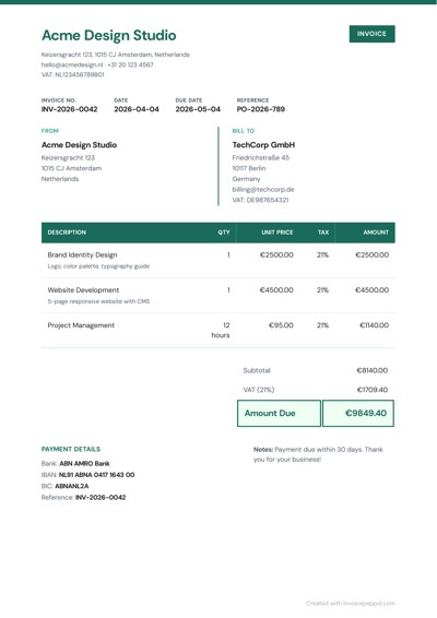 Accent Stripe — Forest