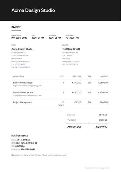 Banner — Monochrome